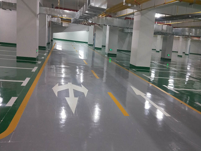 地下车库划线